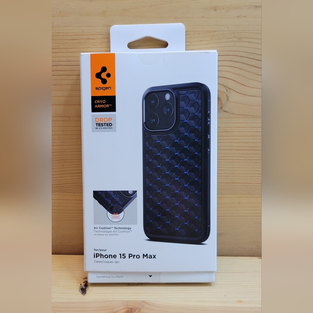 Spigen Cryo Armor For Iphone 15 Promax- ACS06603-V1. Apple